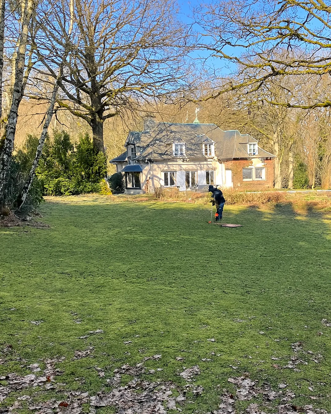 Terrain après intervention Bio Taupe